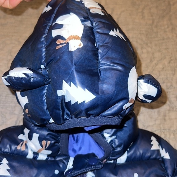 Konbeca Baby Blue Winter Puffer Jacket - Picture 8 of 11